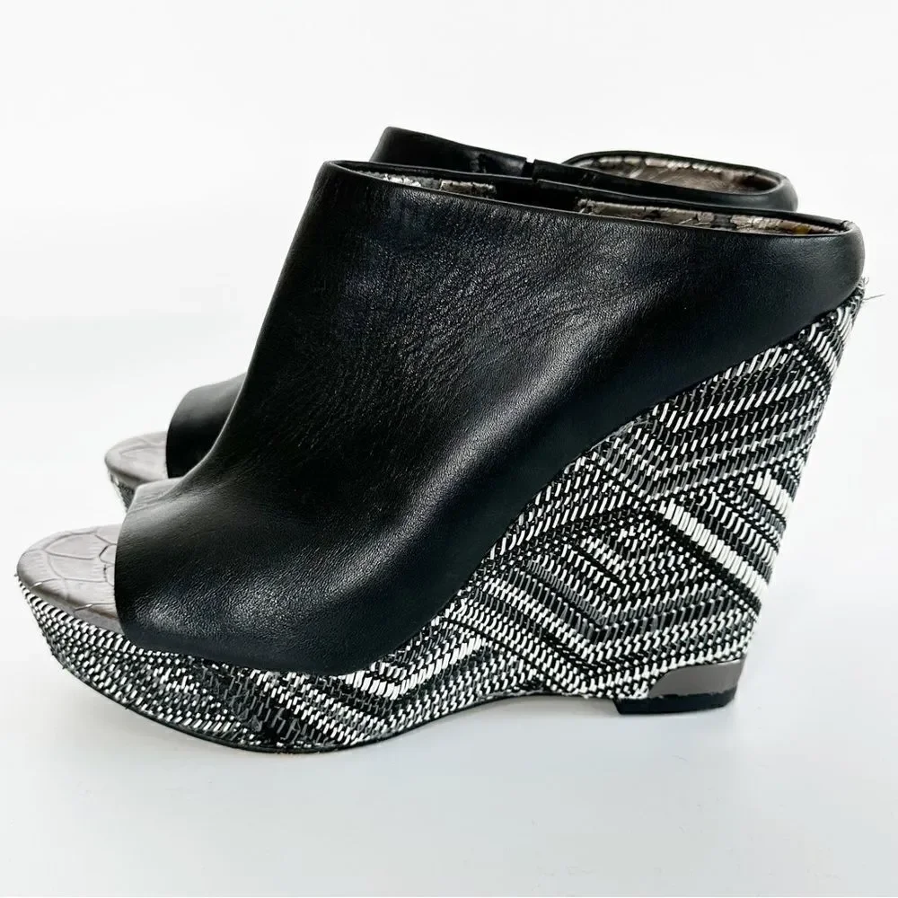 Sam Edelman Kylie Wedge Mule Black Size 7